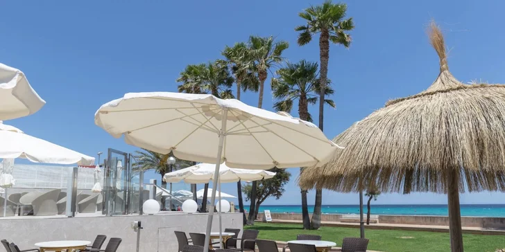 Letecky na Mallorcu: 3* hotel přímo u písčité pláže s all inclusive v ceně