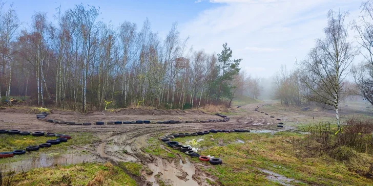 Půjčení offroadů, čtyřkolek nebo buggy v rallye-cross aréně, 15–30 minut