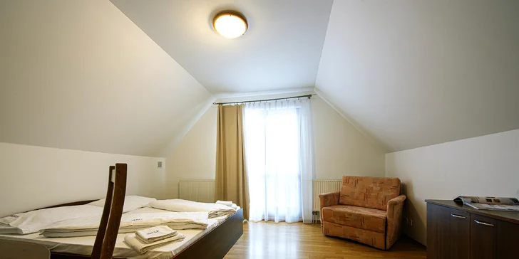 Rodinná dovolená v Levočské dolině: polopenze, wellness a v létě biokoupaliště