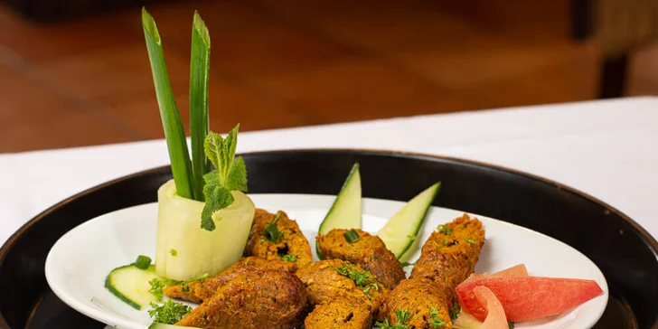 Otevřené vouchery na jídlo v hodnotě 600 nebo 1200 Kč do indické restaurace Royal Indian