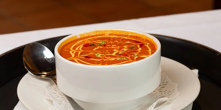 Otevřené vouchery na jídlo v hodnotě 600 nebo 1200 Kč do indické restaurace Royal Indian