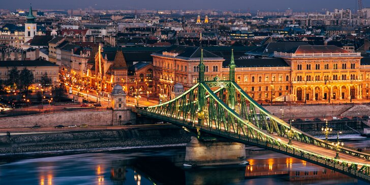 Poznejte Budapešť: pobyt ve 4* hotelu se snídaní přímo v centru města