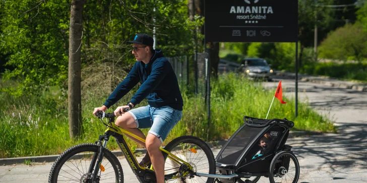 Amanita resort Sněžné**** na Vysočině: snídaně nebo polopenze, multigolf i stezka pro děti