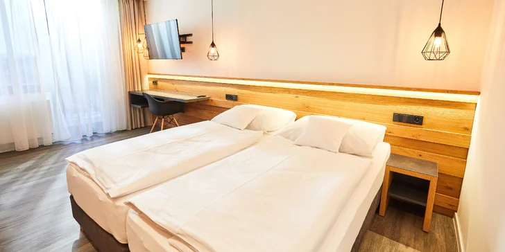 Amanita resort Sněžné**** na Vysočině: snídaně nebo polopenze, multigolf i stezka pro děti