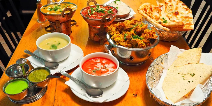 Tříchodové nepálské menu: na výběr 11 hlavních chodů vč. vegetariánských