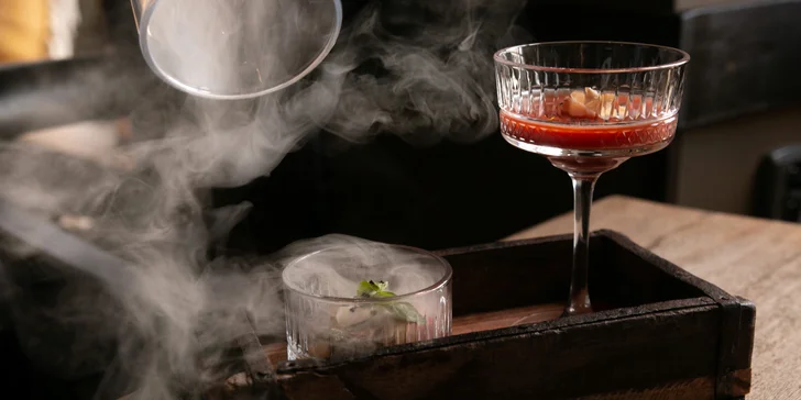 Degustační smoukované menu o 5 chodech pro 2 osoby