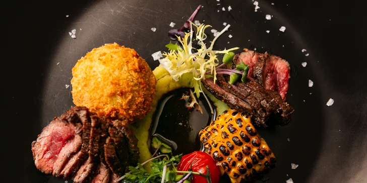 Degustační smoukované menu o 5 chodech pro 2 osoby