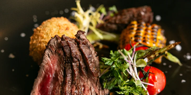 Degustační smoukované menu o 5 chodech pro 2 osoby
