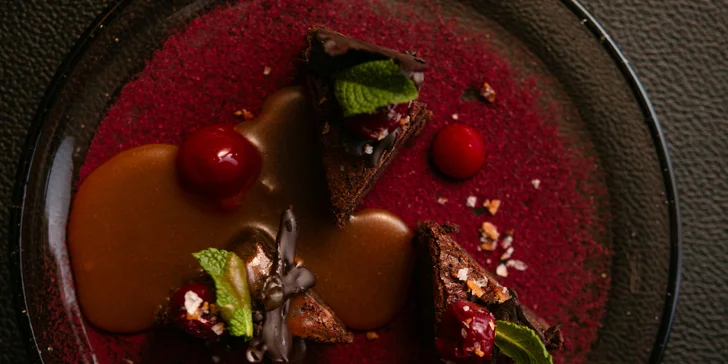 Degustační smoukované menu o 5 chodech pro 2 osoby