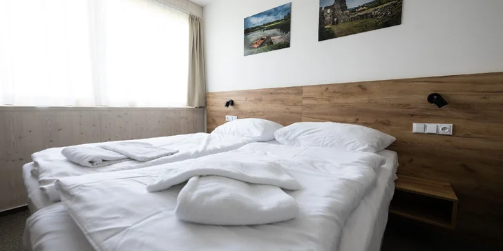 Pobyt na Monínci: hotel s vnitřním bazénem, vířivkou a snídaní