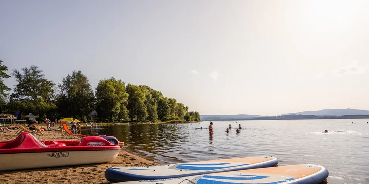 Za sportem i relaxem na Lipno i do Rakouska - hotel se snídaní i polopenzí