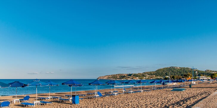 Faliraki na Rhodosu: hotel Stamos*** blízko pláže, all inclusive, dva bazény a letenky v ceně