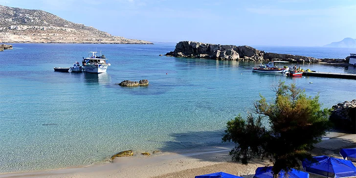 Letecký zájezd na řecký Karpathos: apartmánový dům Corali, bez stravy, 180 m od pláže