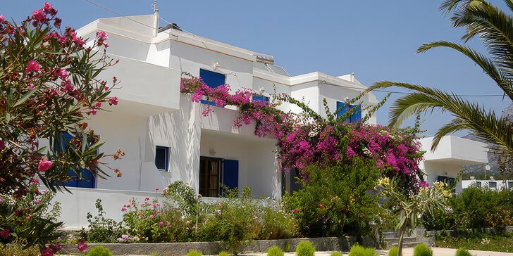 Letecký zájezd na řecký Karpathos: apartmánový dům Corali, bez stravy, 180 m od pláže