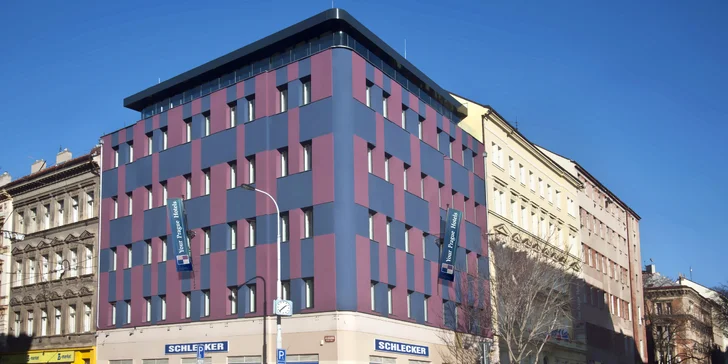 Hotel Galileo**** na pražských Vinohradech: snídaně v ceně a historické centrum na dosah