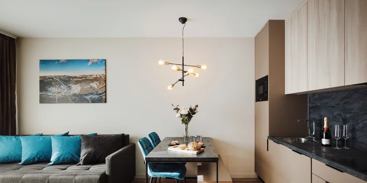 Dovolená v Krkonoších: moderně vybavené apartmány pro 2-4 osoby