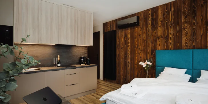 Dovolená v Krkonoších: moderně vybavené apartmány pro 2-4 osoby