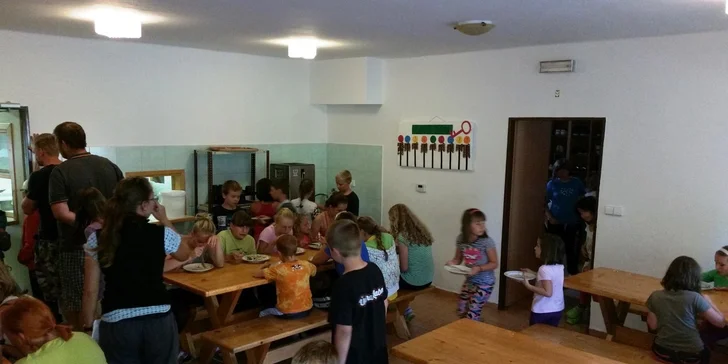 Týdenní tábor na Lipně s rozšířeným programem pro děti od 5 do 15 let