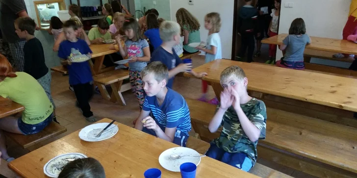 Týdenní tábor na Lipně s rozšířeným programem pro děti od 5 do 15 let