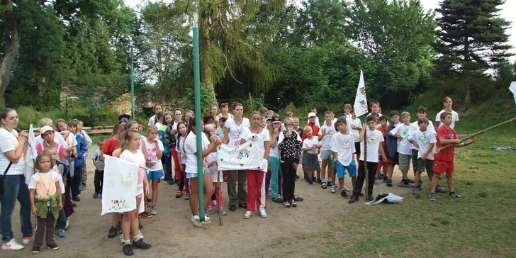 Týdenní tábor na Lipně s rozšířeným programem pro děti od 5 do 15 let