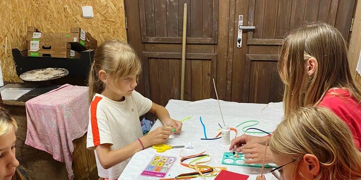 Týdenní tábor na Lipně s rozšířeným programem pro děti od 5 do 15 let