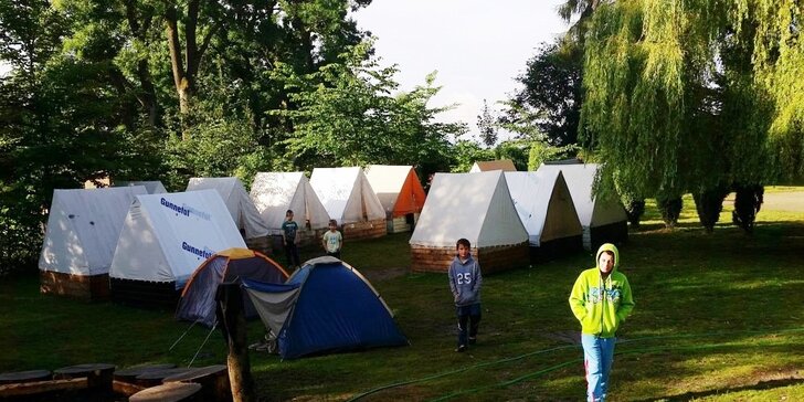 Týdenní tábor na Lipně s rozšířeným programem pro děti od 5 do 15 let