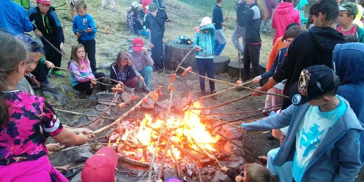 Týdenní tábor na Lipně s rozšířeným programem pro děti od 5 do 15 let