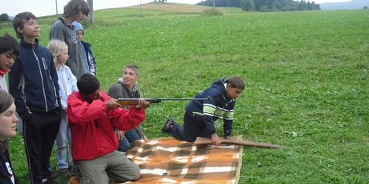 Týdenní tábor na Lipně s rozšířeným programem pro děti od 5 do 15 let