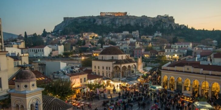 Prodloužený víkend v Athénách vč. vstupenky do Akropole a ubytování se snídaní