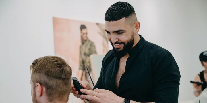 Gent's Barbershop: střih strojkem a nůžkami i s úpravou vousů či kompletní péče
