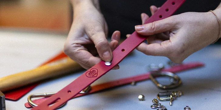Brašnářství Tlustý: prohlídka manufaktury i workshop pout, diáře či opasku