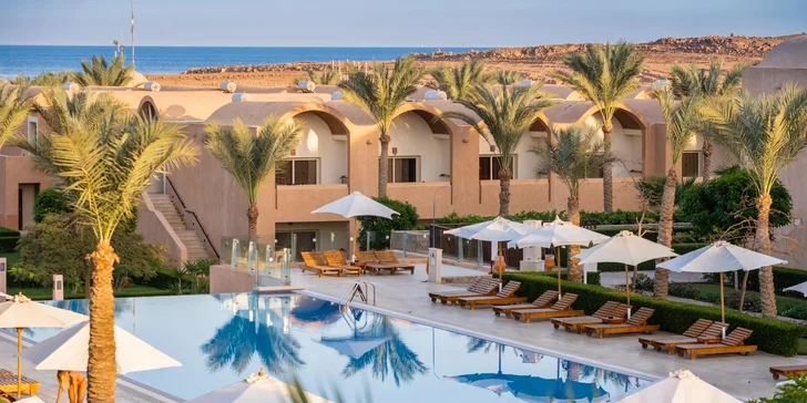 All inclusive dovolená v Egyptě: hotel Gemma Resort****+ přímo u pláže, s bazény a animačním programem