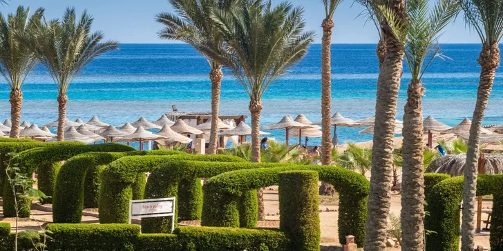 All inclusive dovolená v Egyptě: hotel Gemma Resort****+ přímo u pláže, s bazény a animačním programem