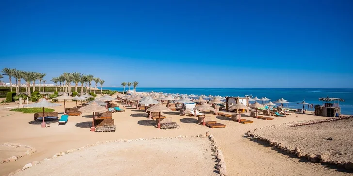 All inclusive dovolená v Egyptě: hotel Gemma Resort****+ přímo u pláže, s bazény a animačním programem