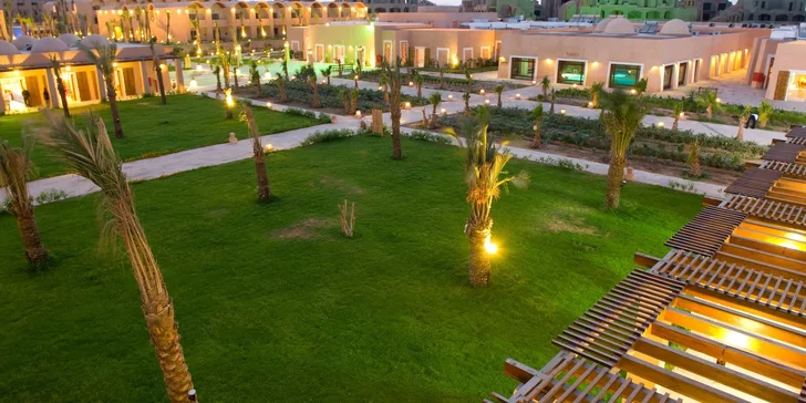 All inclusive dovolená v Egyptě: hotel Gemma Resort****+ přímo u pláže, s bazény a animačním programem