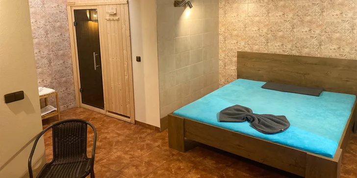 Relax pro dva: 90–120min. privátní wellness s finskou saunou