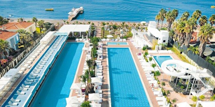 Turecko vč. letenky: 7 nocí v hotelu Q Premium***** s ultra all inclusive přímo u pláže