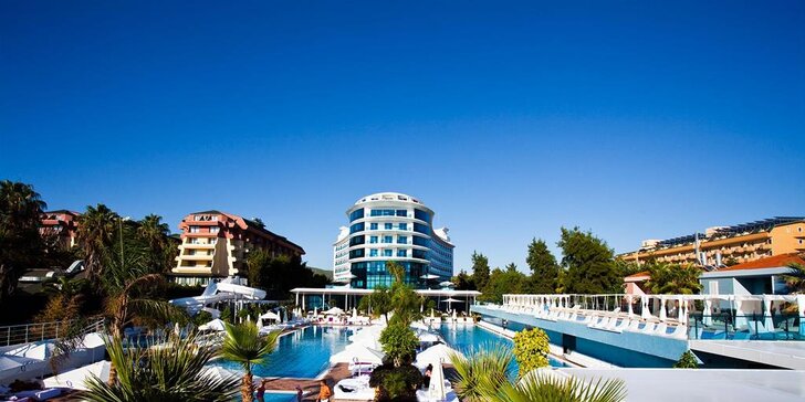 Turecko vč. letenky: 7 nocí v hotelu Q Premium***** s ultra all inclusive přímo u pláže