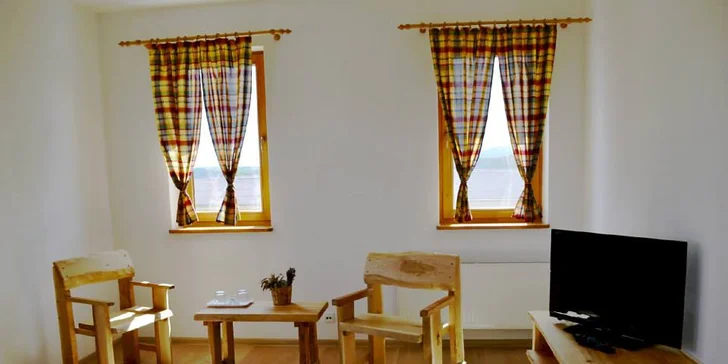 Rodinný penzion na bio farmě na úpatí Volovských vrchů: polopenze, wellness, zvířátka a příroda