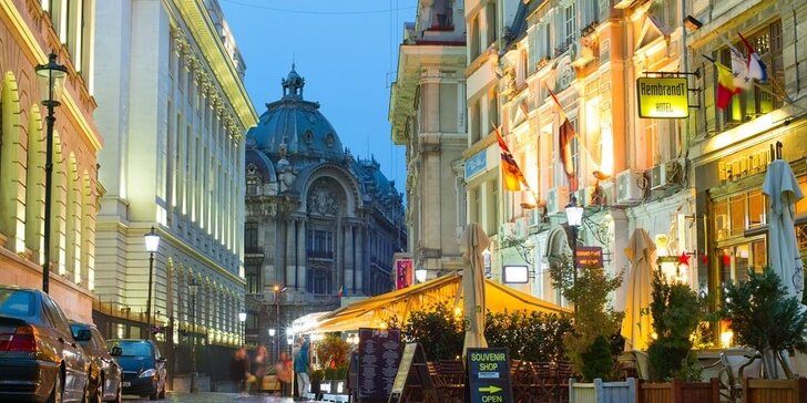 Prodloužený víkend v Bukurešti: 3* hotel, snídaně, letenky i průvodce
