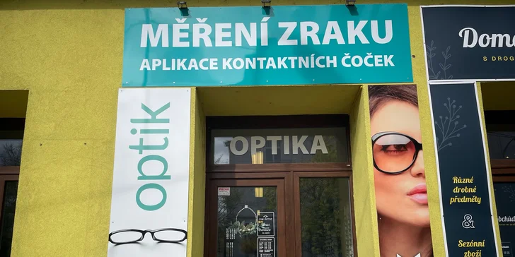 Otevřený voucher do nové optiky Vin Optic: 500–5000 Kč na skla, obroučky nebo třeba pouzdra