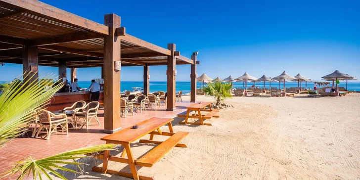 All inclusive dovolená v Egyptě: hotel Gemma Resort****+ přímo u pláže, s bazény a animačním programem