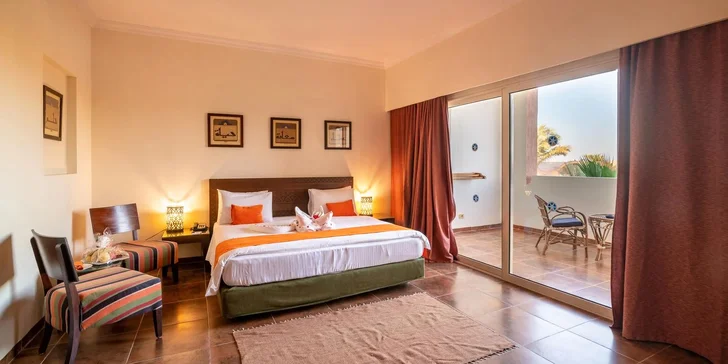 All inclusive dovolená v Egyptě: hotel Gemma Resort****+ přímo u pláže, s bazény a animačním programem