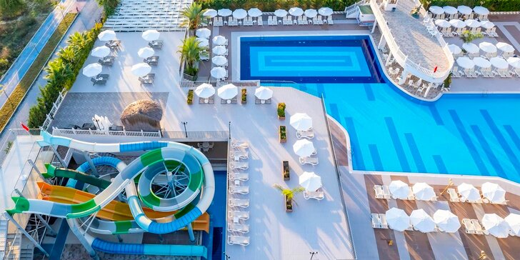 Dovolená v Turecku vč. letenky: 7 nocí v hotelu Jadore Deluxe***** s ultra all inclusive a bazény