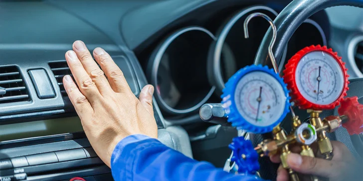 Kontrola a kompletní servis klimatizace s doplněním chladící tekutiny