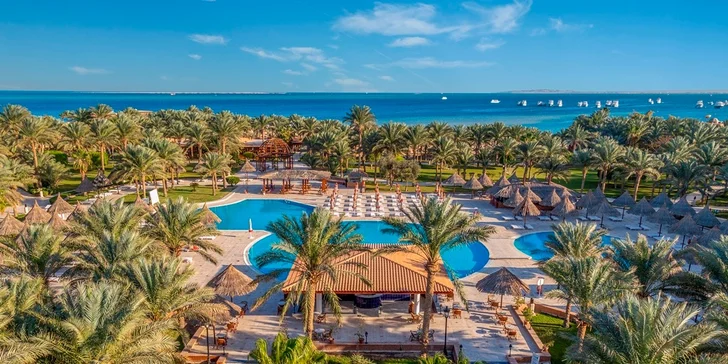 Dovolená v Egyptě: 4* hotel Siva Grand Beach na pláži v oblasti Hurghady, all inclusive i letenky