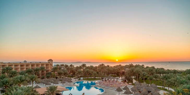 Dovolená v Egyptě: 4* hotel Siva Grand Beach na pláži v oblasti Hurghady, all inclusive i letenky