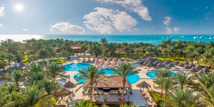 Dovolená v Egyptě: 4* hotel Siva Grand Beach na pláži v oblasti Hurghady, all inclusive i letenky