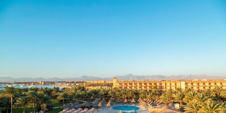 Dovolená v Egyptě: 4* hotel Siva Grand Beach na pláži v oblasti Hurghady, all inclusive i letenky