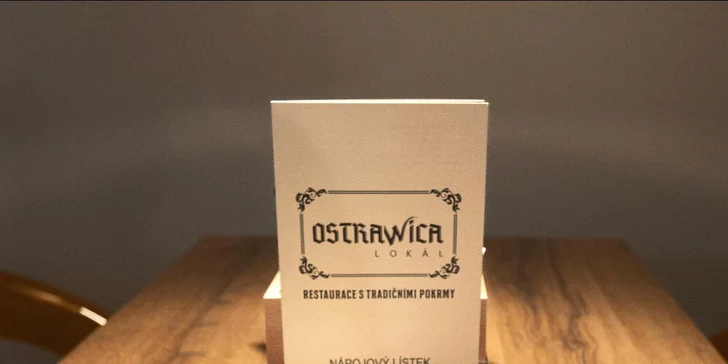 Voucher na jídlo i pití v nové restauraci v centru Ostravy: česká klasika v moderním hávu a na čepu plzeň